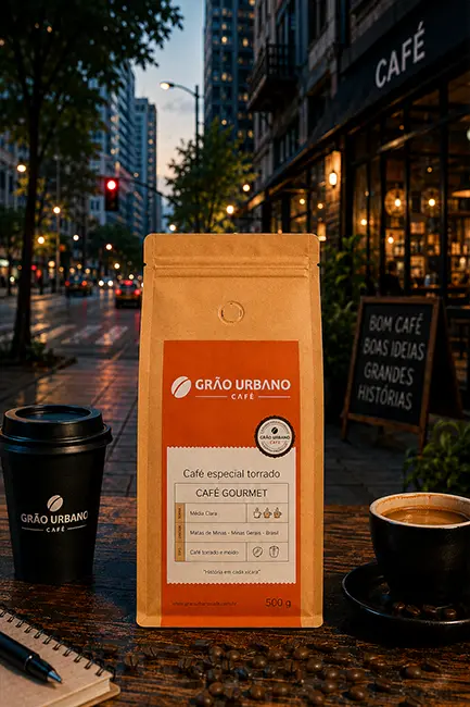Café Gourmet Grão Urbano 500g torrado e moído